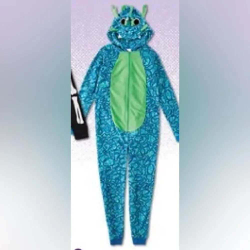 Blue and Green Kids dinosaur One Piece